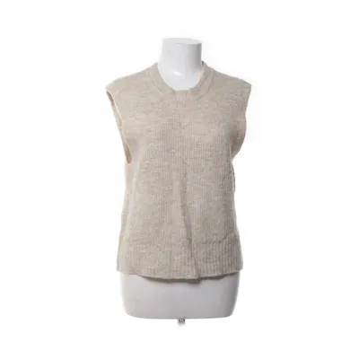 Vest (Beige) fra Pieces Akryl, Genanvendt polyester
