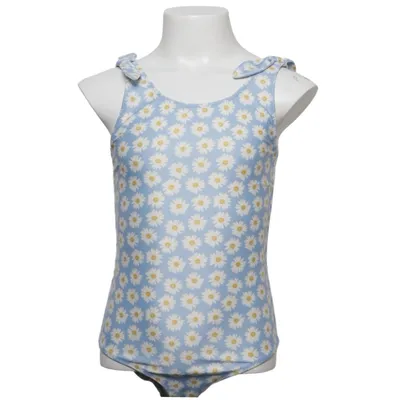 Maillot de bain une pièce (Bleu, Blanc, Jaune) de H&M Élasthane, Polyester