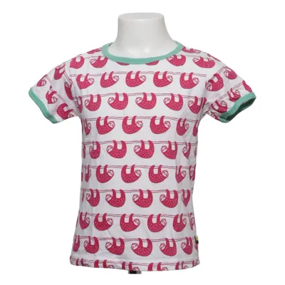 T-shirt (Blanc, Rouge) de Loud + Proud Coton biologique