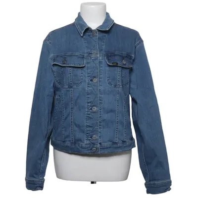 Veste en jean (Bleu) de Lee Coton, Élasthane