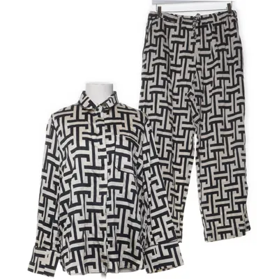 Pyjamas (Svart, Vit) från H&M Home Lyocell