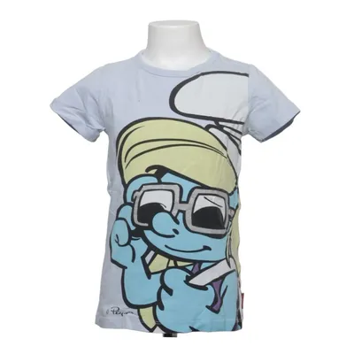 T-shirt (Blue, Multicolored) from The Smurfs Cotton, Elastane