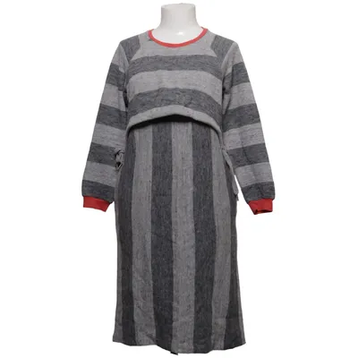 Stillkleid (Grau, Rot) von Pan Baumwolle