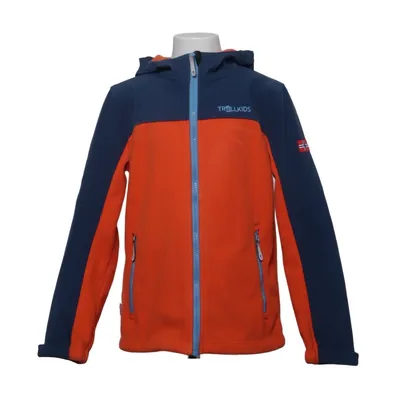 Softshelljacka (Blå, Orange, Flerfärgad) från Trollkids Polyester