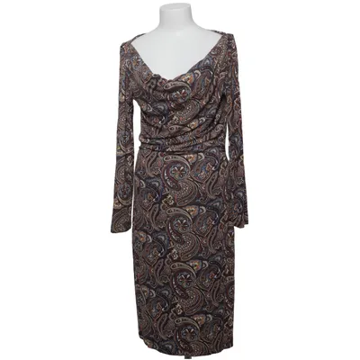 Kjole (Brun, Flerfarvet) fra Aniston Elastan, Viscose