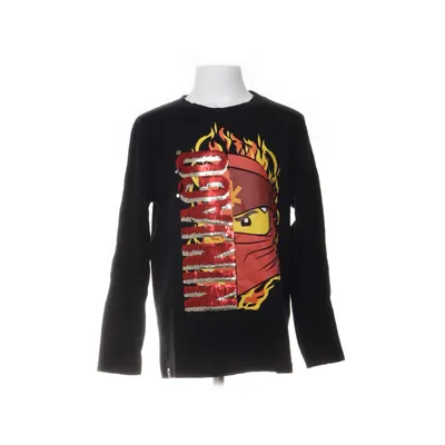 Långärmad t-shirt (Svart, Flerfärgad) från LEGO Bomull