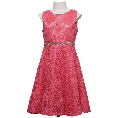 Blomsterpigekjole (Pink) fra Couture Princess Polyester