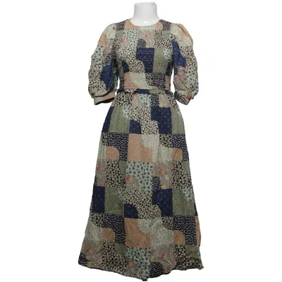 Dress (Blue, Beige, Multicolored) from Sea New York Cotton