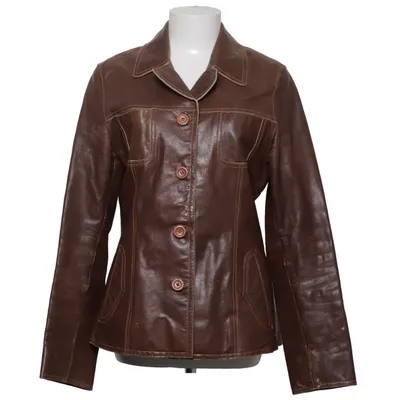 Leren jack (Bruin) van Montgomery Leer