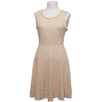 Jurk (Beige) van Red Queen Elastaan, Polyester