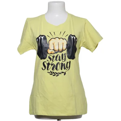 T-shirt (Jaune) de SBS Coton, Élasthane