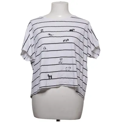 T-shirt (White, Black) from Mavi Cotton
