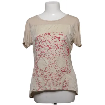 T-shirt (Beige, Rouge) de Sansibar Sylt Coton, Soie, Viscose