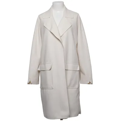 Frakke (Hvid) fra Tiffosi Polyester, Uld