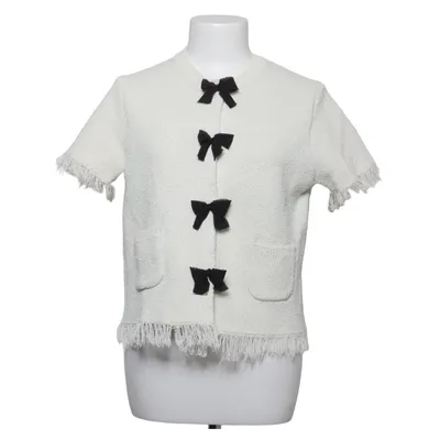 Kofta (Vit, Svart) från Zara Bomull, Polyamid, Polyester