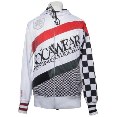 Huvtröja (Vit, Svart, Röd) från Rocawear Polyester