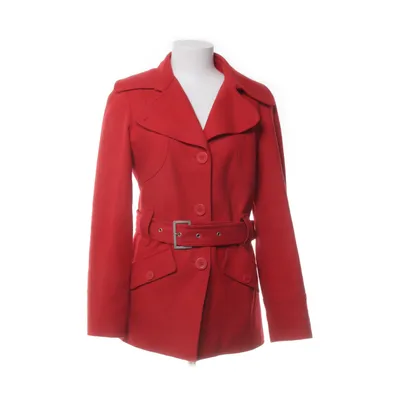 Trenchcoat (Röd) från VILA Polyester, Viskos, Ull