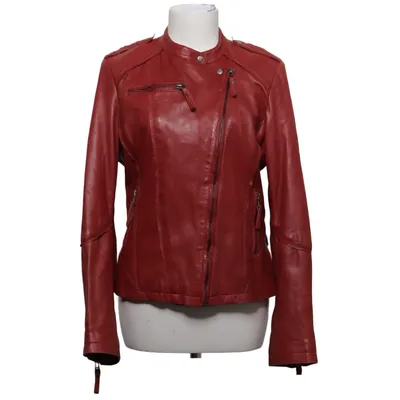 Biker jacket (Red) from Avenue Foch Leather, Polyester
