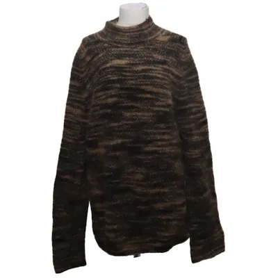 Pull-over (Marron, Noir) de Hannes Roether Élasthane, Mohair, Polyamide, Laine