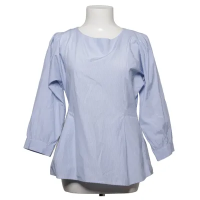 Blus (Blå, Vit) från Manila Grace Bomull, Polyester