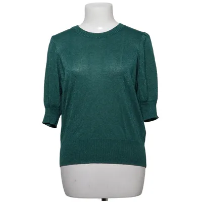 Sweater (Green) from Minus Metallic fiber, Viscose