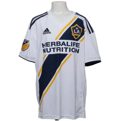 Maillot de football (Blanc, Bleu, Jaune) de Adidas Polyester recyclé