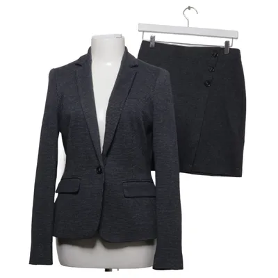 Jakkesæt med nederdel (Grå) fra ESPRIT Bomuld, Elastan, Polyester, Viscose