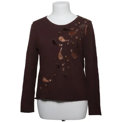Pull-over (Marron) de Imagini Élasthane, Polyamide, Viscose