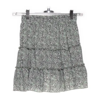 Jupe-short (Vert, Blanc, Noir) de Zara Élasthane, Polyester