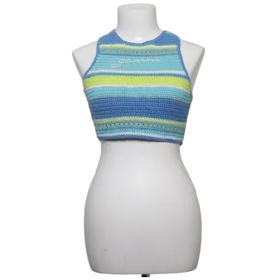 Crop top (Blå, Grön, Flerfärgad) från Ganni Ekologisk bomull