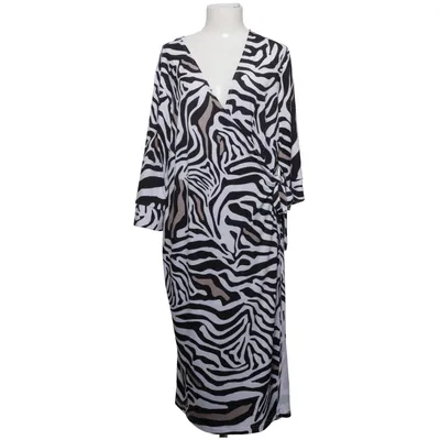 Robe portefeuille (Noir, Blanc, Beige) de Couture Line Élasthane, Polyester
