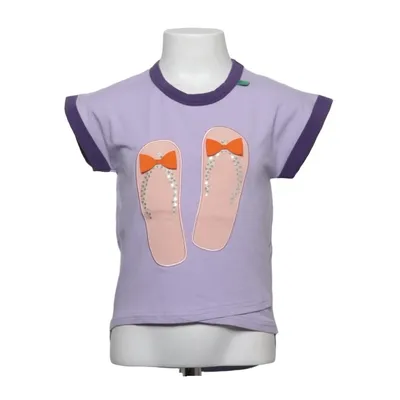 T-shirt (Violet) de Fred's World by Green Cotton Coton, Élasthane
