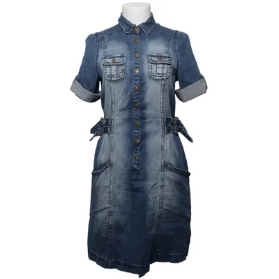 Denim jurk (Blauw) van Denim by Lindex Katoen, Elastaan