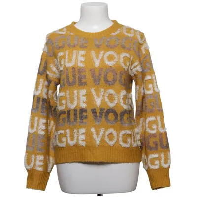 Pull-over (Jaune, Gris, Blanc) de J&H Fashion Acrylique, Élasthane, Polyamide, Polyester