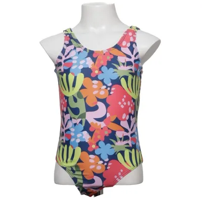 Maillot de bain une pièce (Bleu, Multicolore)