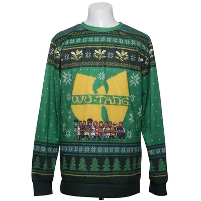 Christmas sweater (Green, Yellow, Black) from Wu Tang Clan