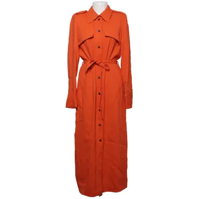 Blousejurk (Oranje) van Massimo Dutti Elastaan, Viscose