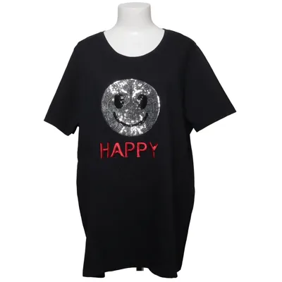 T-shirt (Zwart) van Angel of Style Katoen