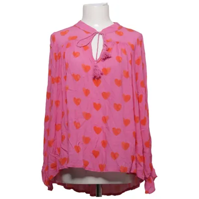 Bluse (Pink, Orange) fra Love Forever Viscose