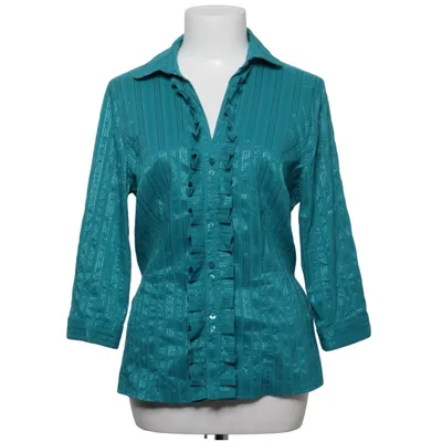 Blouse (Groen) van Collection Debenhams Katoen, Elastaan