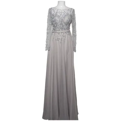 Avondjurk (Beige) van Terani Couture Polyester