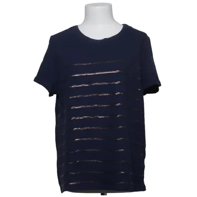 T-shirt (Blå) fra ESPRIT Bomuld, Linned