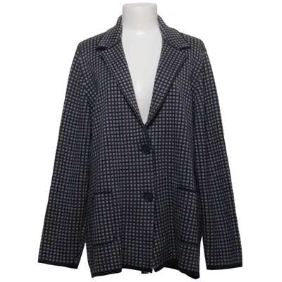 Blazer (Blauw, Grijs) van Ulla Popken Katoen