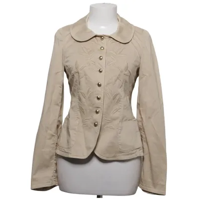 Blazer (Beige) fra Rena Lange Bomuld, Elastan