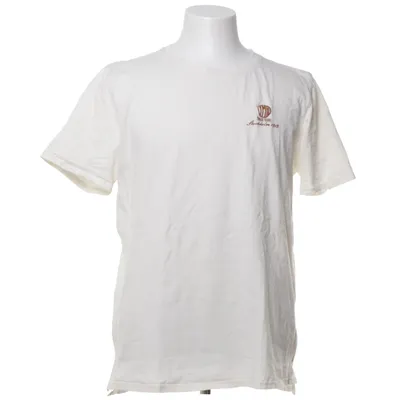 T-shirt (Vit) från YMR Track Club Bomull, Polyester