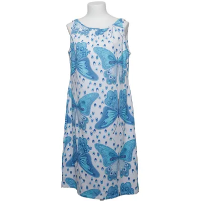 Robe (Blanc, Bleu) de Líen & Gíel