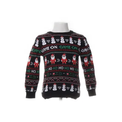 Jultröja (Svart, Röd, Vit, Grön) från Tu Kids Bomull