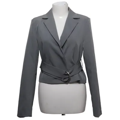 Blazer (Gris) de Julia Wieniawa x NA-KD Élasthane, Polyester
