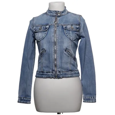 Veste en jean (Bleu) de Re-Dress Coton, Élasthane