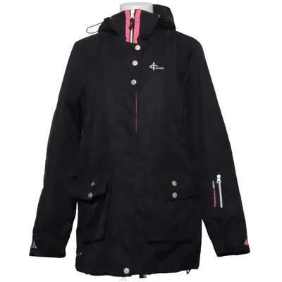 Parka (Black) from Cross Polyester, Polyurethane